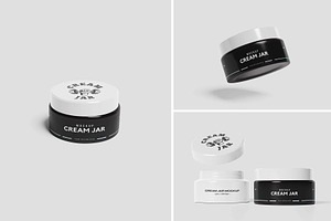 Cream Jar Mockup, a Packaging Mockup by Se٧enStudio