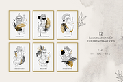 Oh My Gods! 24 Illustrations of Gods, a Decorative Illustration by Cosmic Store (Thumbnail 3 of 13)