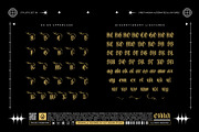 Orbit Magika Typeface, a Blackletter Font by alit design (Thumbnail 15 of 17)