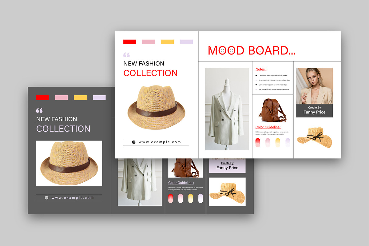 Fashion Mood Bood Layout, an UI Kit Template by MightyDesign (Photo 1 of 6)