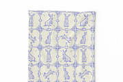 Rabbit Delft Tiles Repeat Pattern, a Pattern Graphic by Forest Lily (Thumbnail 5 of 5)