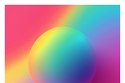 Rare Co - Rainbow Gradient Spheres, a Background Graphic by milatovar (Thumbnail 8 of 17)