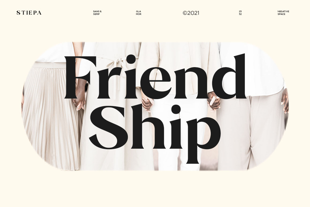 Stiepa | Modern Serif & Sans, a Serif Font by Dora Typefoundry (Photo 13 of 28)