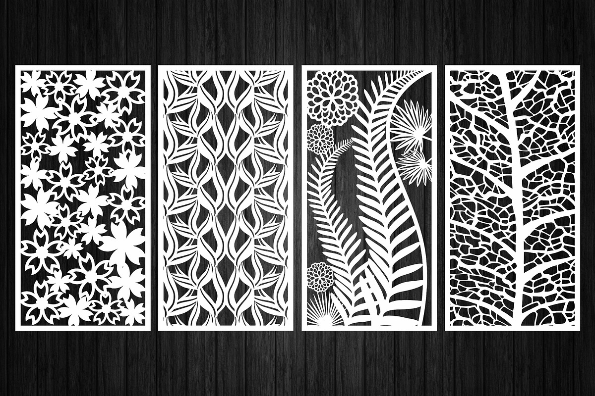 20 Panels tropical leaves pattern, a Graphic by CncCutModel (Photo 5 of 5)