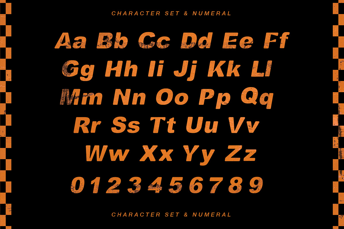 Bansel - Unique Sans Display Font, a Sans Serif Font by Nokturnal13 (Photo 2 of 4)