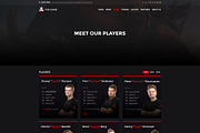 The Game - eSport PSD Gaming Templat, a Websites & App Template by Netbee (Thumbnail 6 of 30)