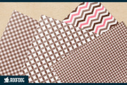 Classic pink cacao digital paper, a Pattern Graphic by Roofdog Design (Thumbnail 5 of 5)