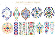 Arabesque Ornaments Collection, a Decorative Illustration by GVGraphics (Thumbnail 5 of 15)