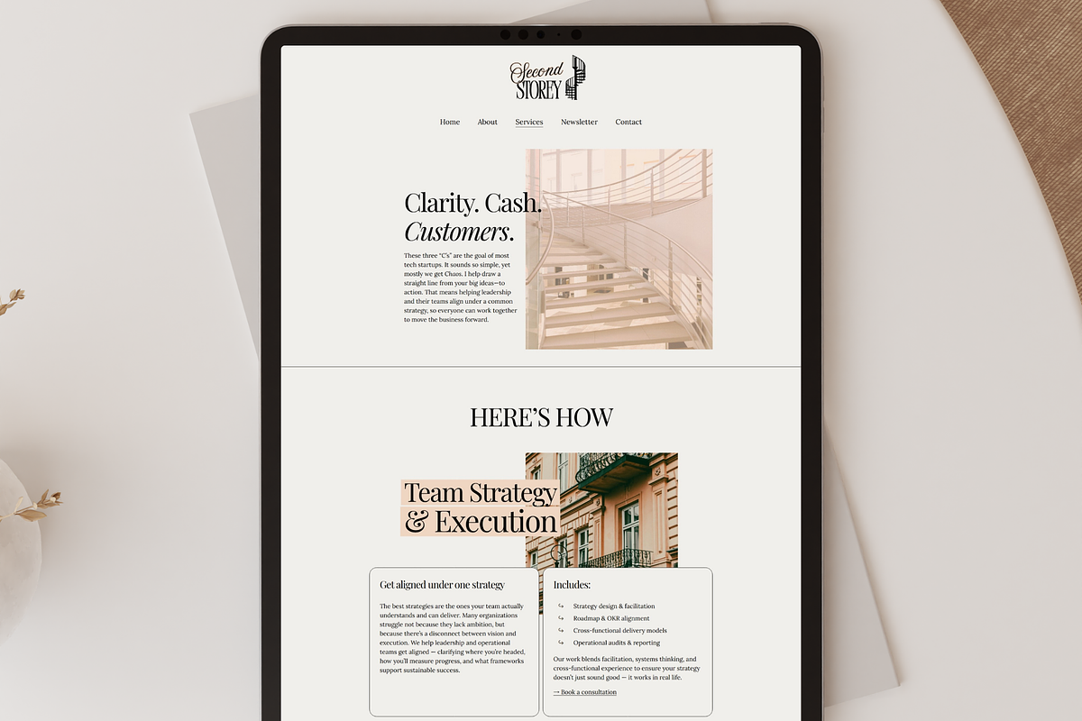 Squarespace 7.1 Template: Hannah preview 4