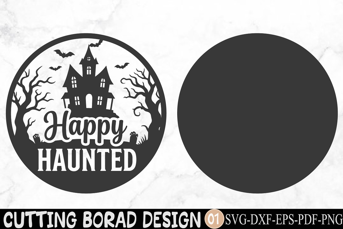 Happy Haunted House Halloween Door, an Object Graphic by Rose Art (Photo 2 of 3)