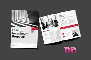 Startup Investment Proposal., a Brochure Template by yanindesign