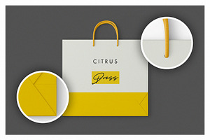 Shopping Bag Mockup Set