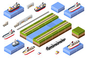 Bundle isometric city, a Work Illustration by AlexZeL (Thumbnail 15 of 15)