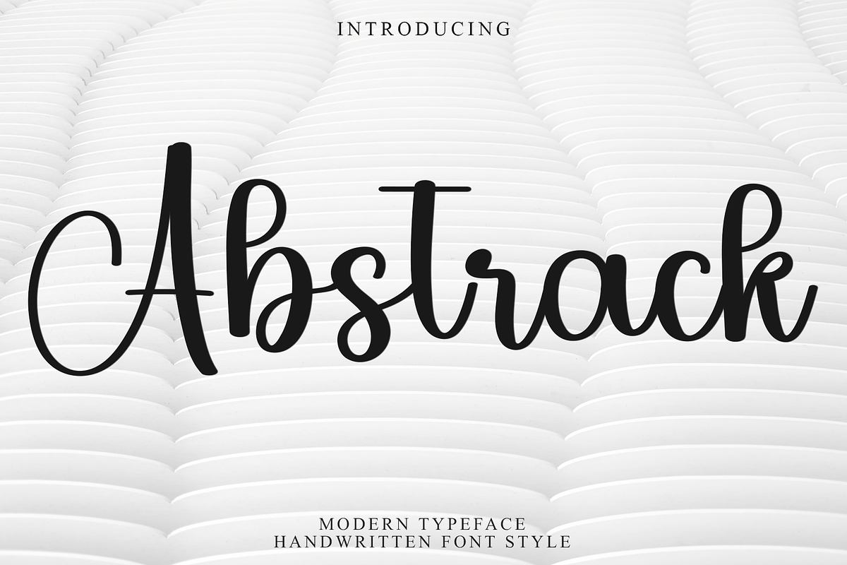 Abstrack, a Serif Font by InermediaSTUDIO (Photo 1 of 8)