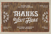 Hepives Texture Font, a Font by Nocturnal Workspace (Thumbnail 8 of 8)
