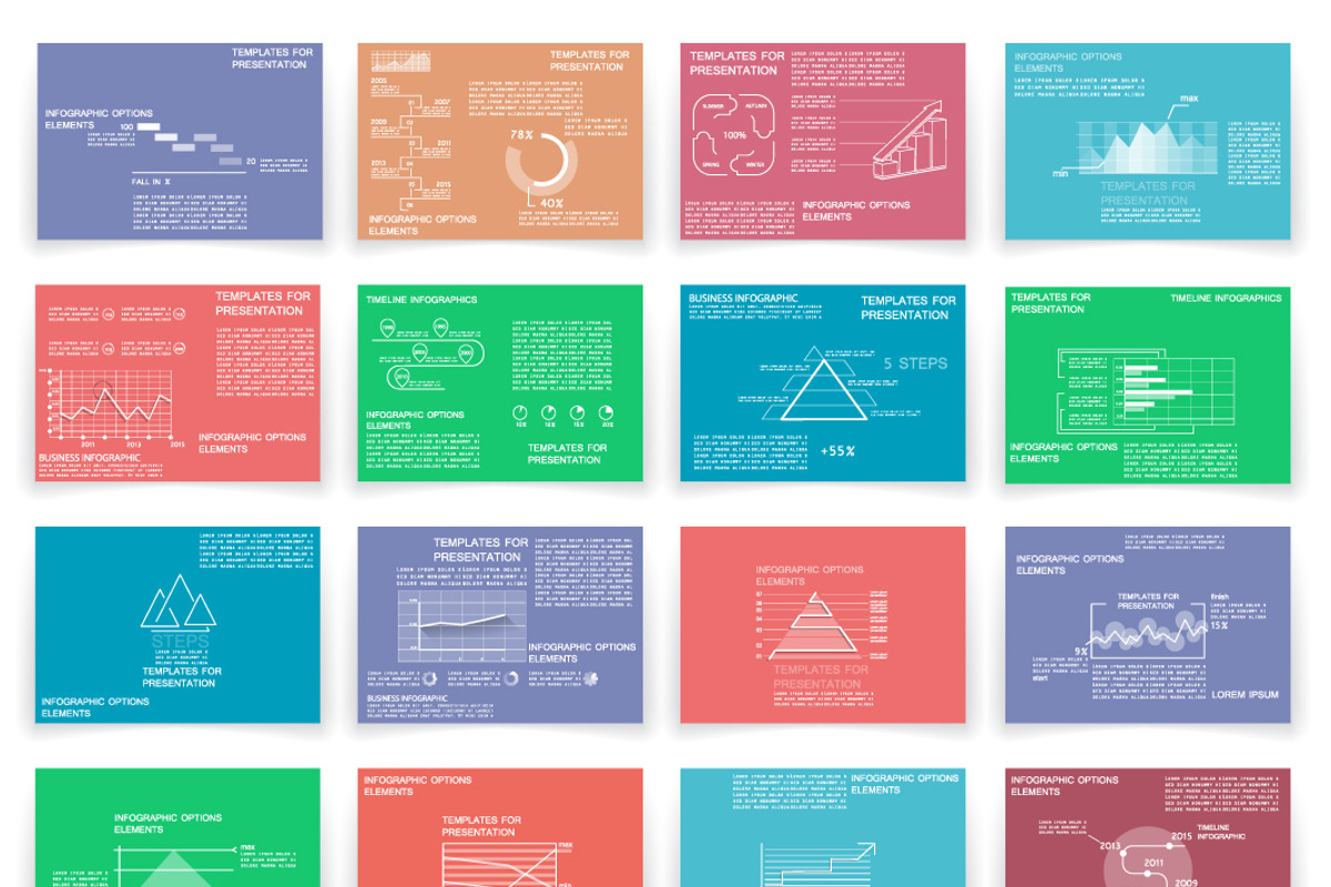Infographic brochure elements, a Work Illustration by Mechik (Photo 7 of 7)