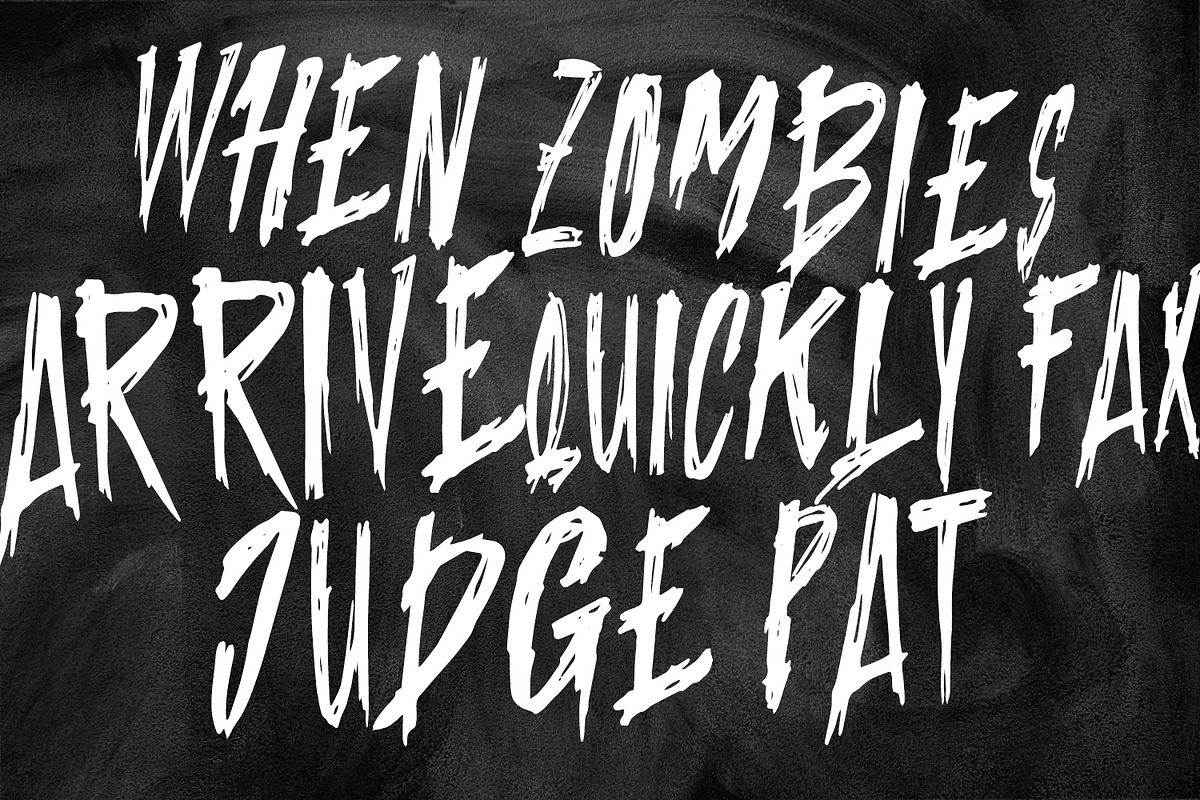 Craizets Demer Handmade Brush Font, a Handwritten Font by Maulana Creative (Photo 4 of 7)