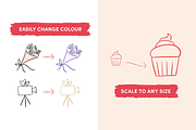 Wedding, Love & Engagement Icons, an Icon by Caroline Mackay (Thumbnail 6 of 10)