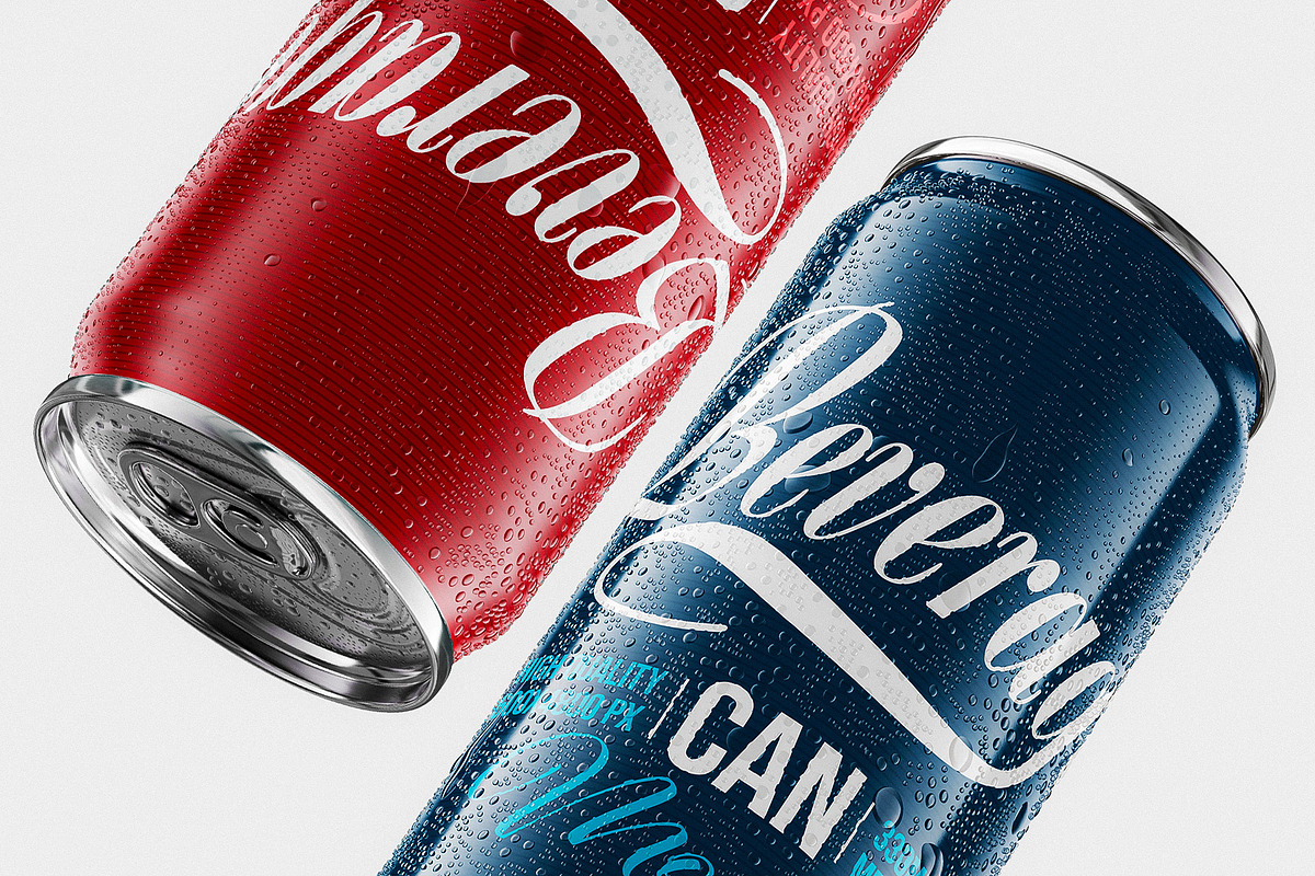 330ml Sleek Can Mockup | ANIMATED, a Packaging Mockup by AY Mock-Ups (Photo 8 of 15)
