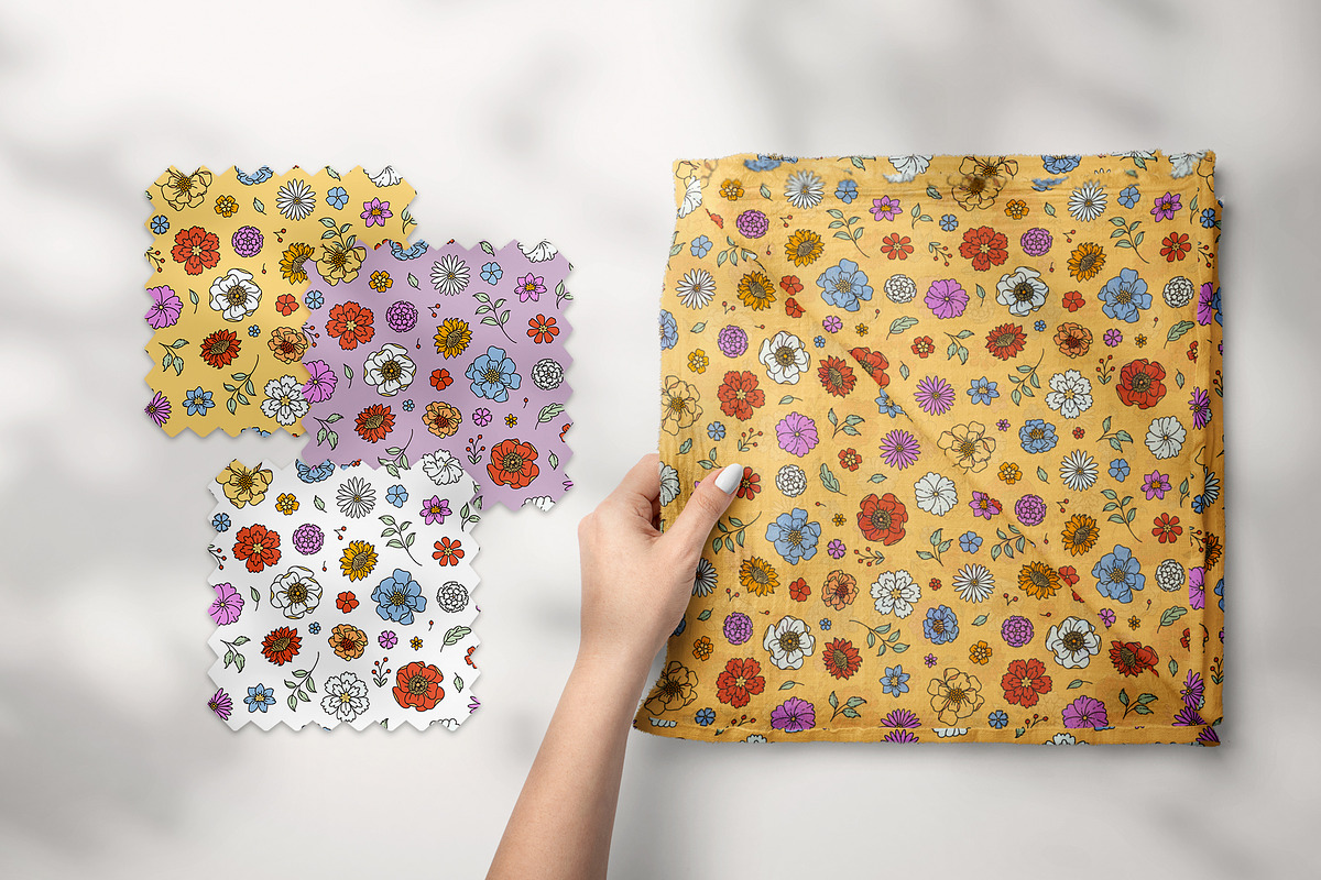 Groovy - Cliparts and Patterns, a Pattern Graphic by PatrushevaYana (Photo 13 of 14)
