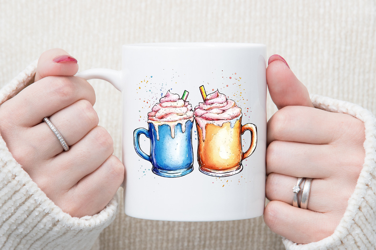 Christmas Hot Cocoa Sublimation Clip, an Illustration by Sublimation Artist (Photo 5 of 6)