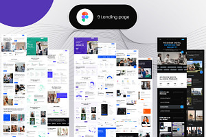 Mars - (Bundle) Landing Page UI Kit