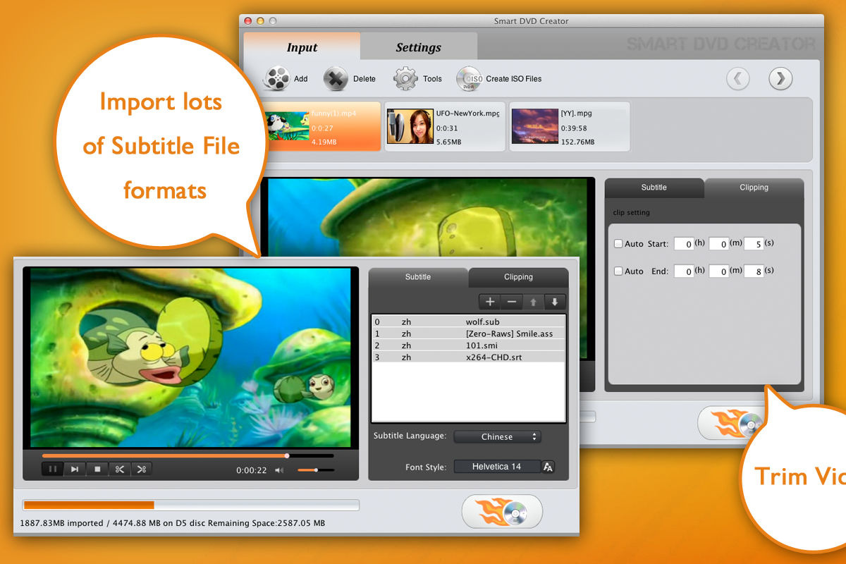 Smart DVD Creator for Mac, a Product Mockup by EffectMatrix (Photo 5 of 6)