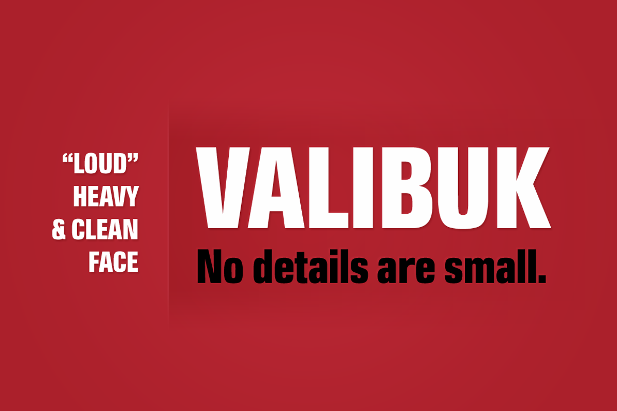 Valibuk Font