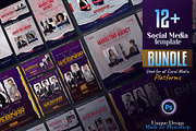 Webinar Social Media Template Bundle, a Social Media Template by Creative_View (Thumbnail 1 of 8)