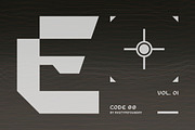 Code 88 futuristic font, a Symbol Font by Rvq Type Foundry (Thumbnail 5 of 5)