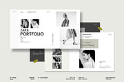 ZARA | Portfolio Presentation, a Presentation Template by Slide-Agency (Thumbnail 1 of 10)