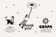 Flower People vector illustrations, a Person Illustration by dicreate (Thumbnail 14 of 14)