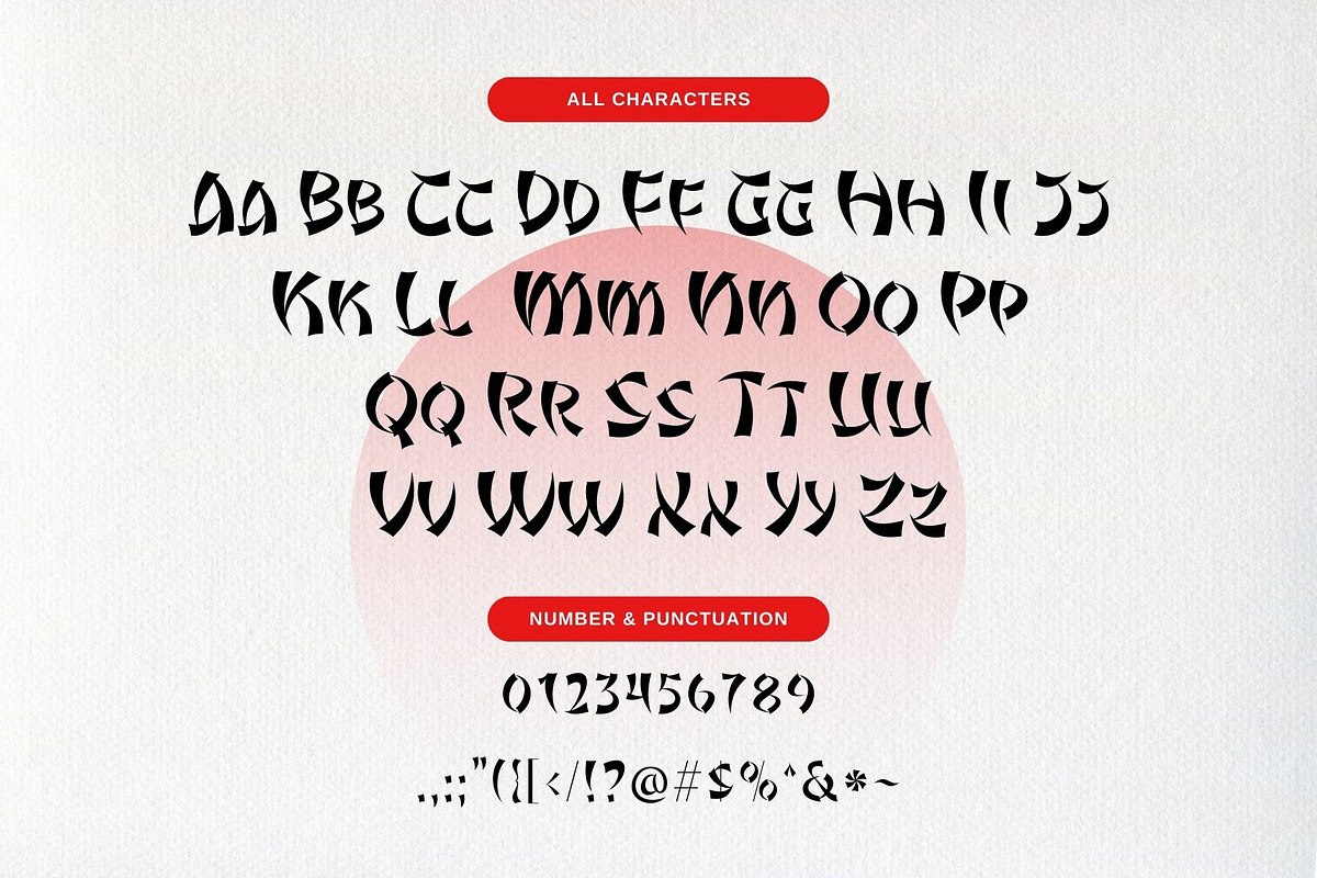 Japan Bento - Japanese Typeface, a Handwritten Font by Nirmana Visual (Photo 8 of 10)