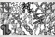 30 abstract wavy patterns, a Pattern Graphic by pineart (Thumbnail 3 of 6)
