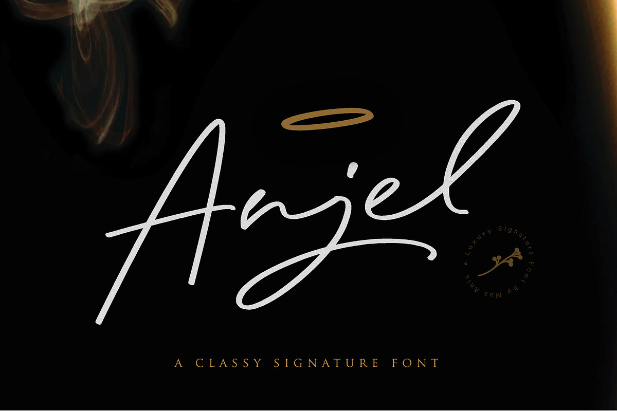 Anjel // Classy Signature Font, a Script Font by Masanis (Photo 16 of 16)