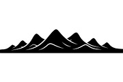 Minimal Landscape Silhouette, an Object Graphic by Designer_Momina (Thumbnail 15 of 19)