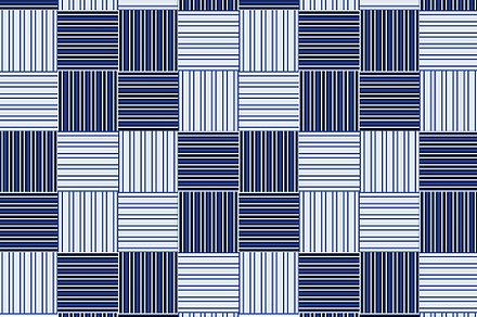 Navy Blue Stripe Weave Seamless