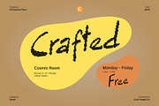 CS Sanford Pixel, a Handwritten Font by Craft Supply Co. (Thumbnail 2 of 8)