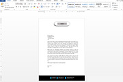 Letterhead, a Stationery Template by asimalikhan555 (Thumbnail 6 of 6)