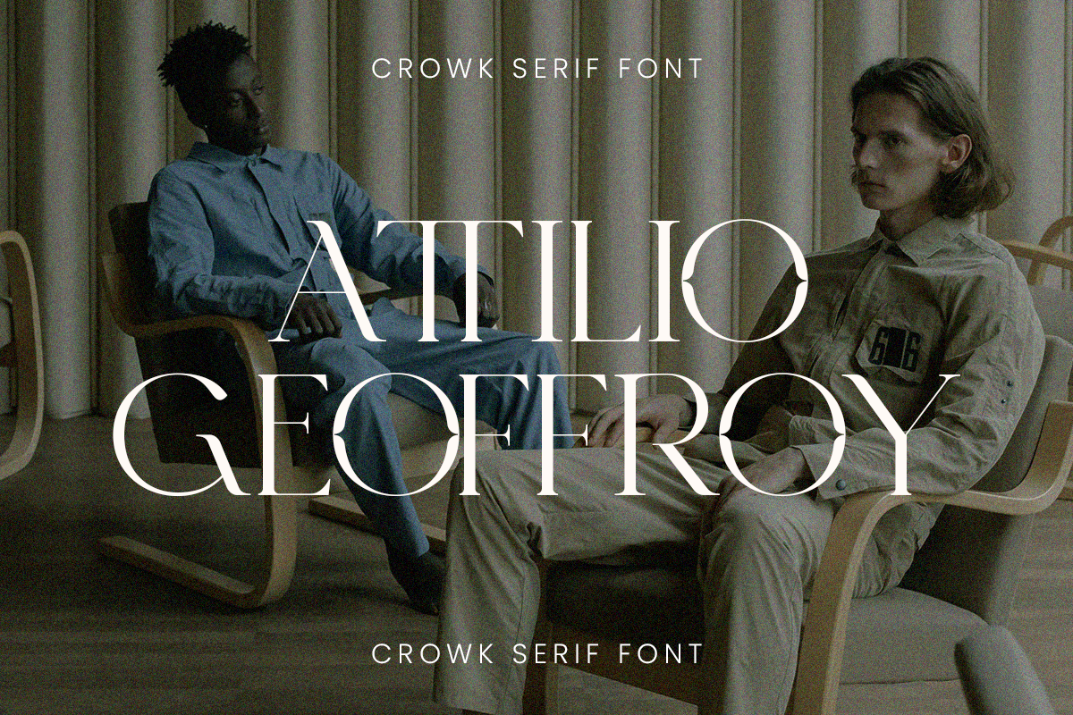 Crowk - A Luxury and Timeless Serif, a Serif Font by roomspace creative lab (Photo 5 of 11)