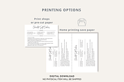 Minimalist Recipe Card Template, a Card Template by OrganizationOasisRo (Thumbnail 5 of 10)