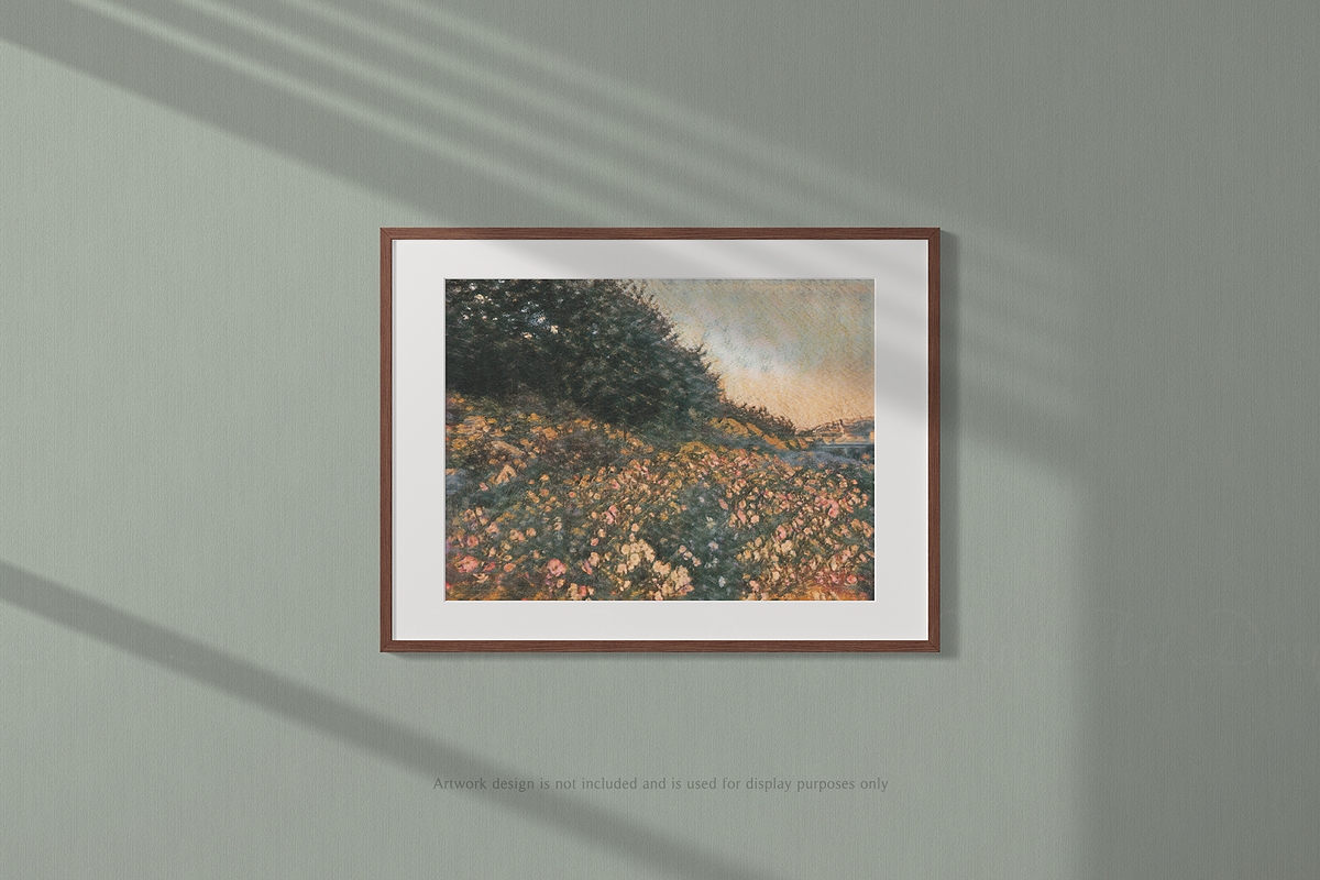 3x4 Frame Mockup Landscape, a Household Mockup by Lelu Art Design (Photo 3 of 11)