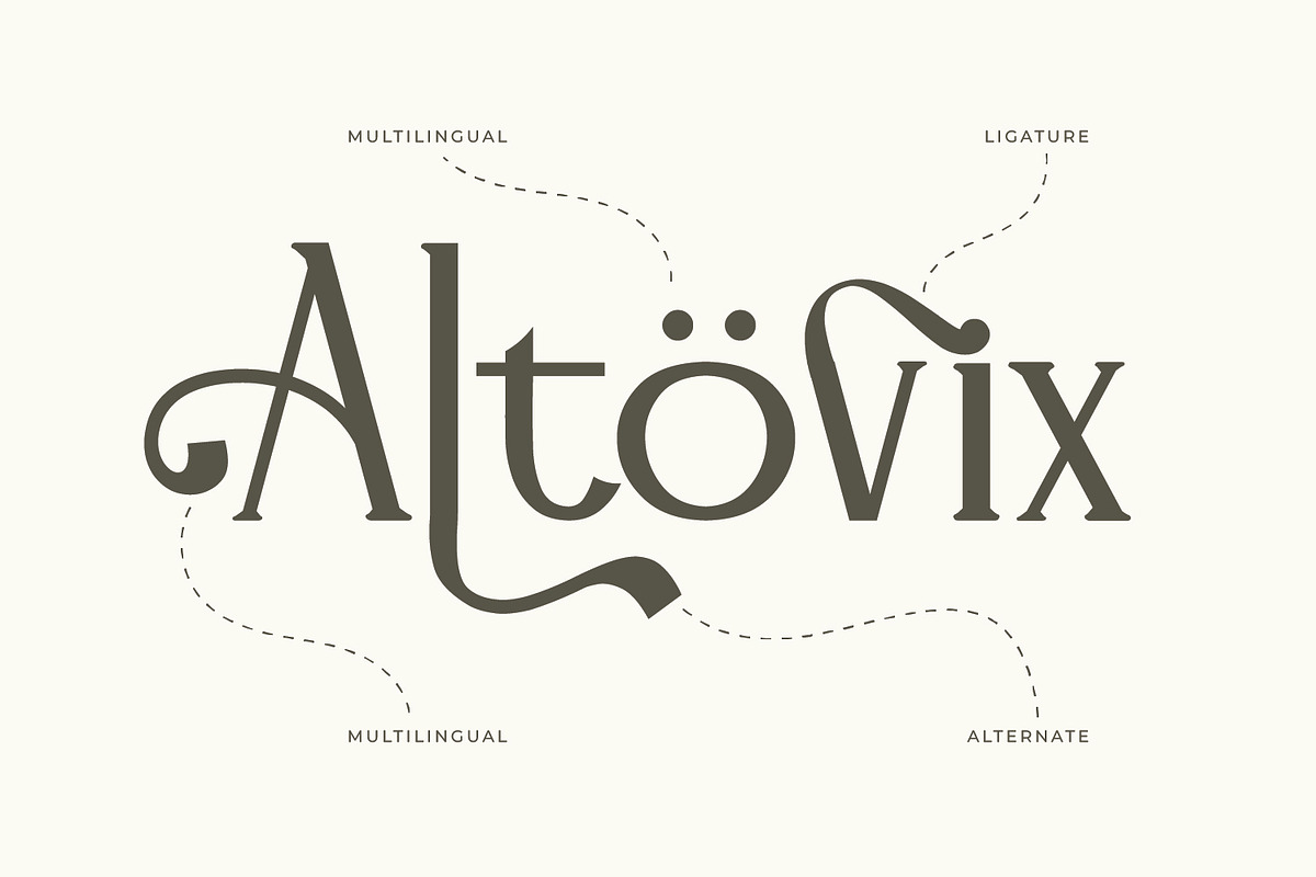 Altovix - Serif Typeface Font, a Serif Font by Rishsketch (Photo 8 of 15)