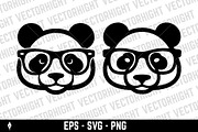 Cute panda bear mascot, an Animal Illustration by Vectorhight (Thumbnail 3 of 3)