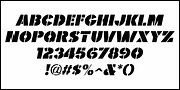 Imported Goods JNL, a Sans Serif Font by Jeff Levine Fonts (Thumbnail 5 of 5)