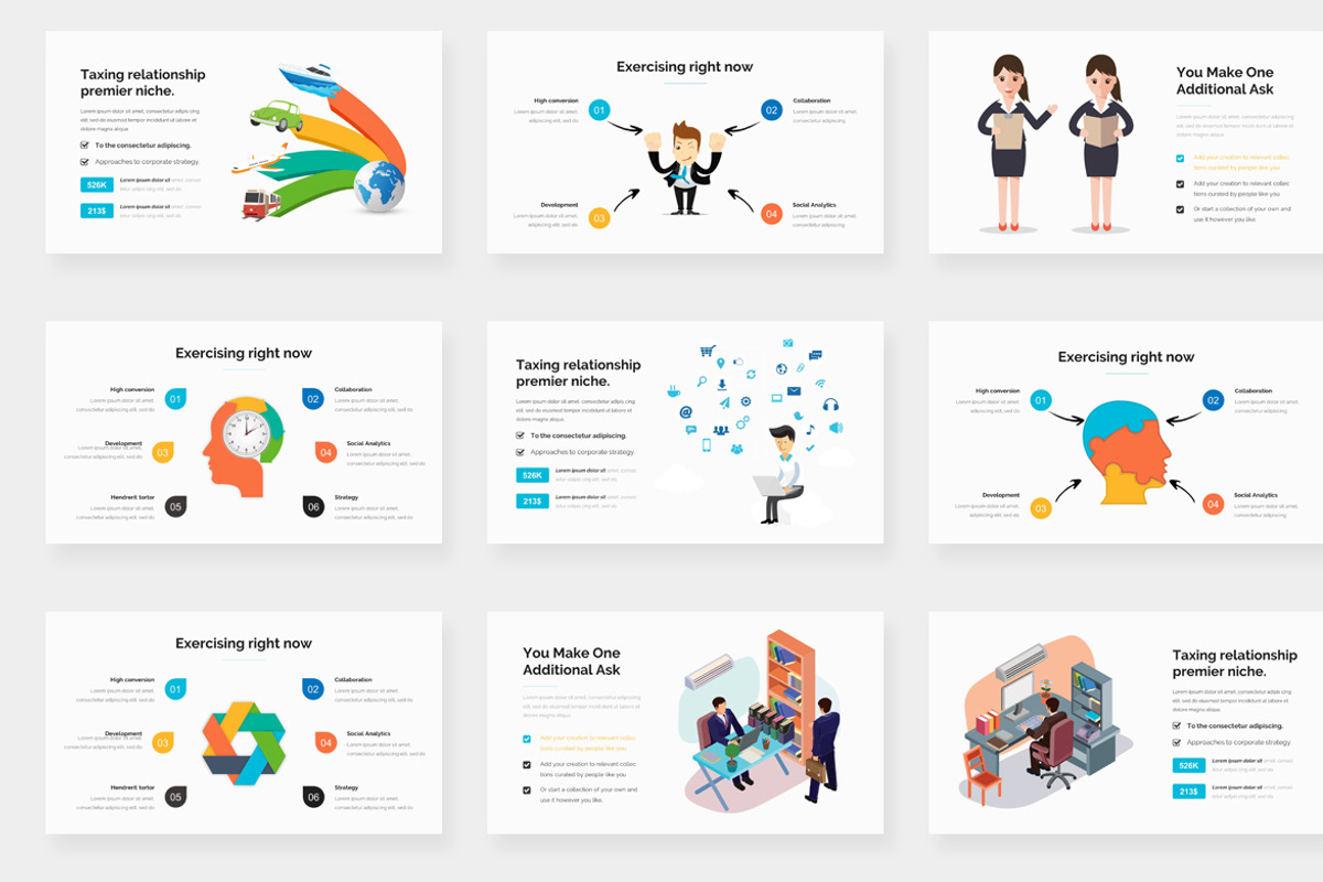 Vision Statements Powerpoint FULL, a Presentation Template by One Percent Studio (Photo 13 of 20)