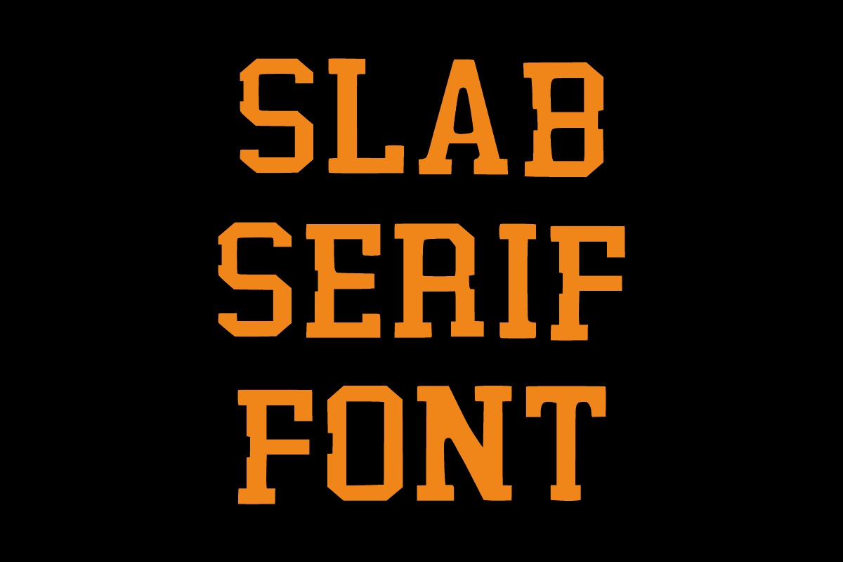 Varsity Simple, a Slab Serif Font by Fourteen Letter (Photo 7 of 9)