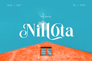 Nilota Typeface, a Serif Font by alit design (Thumbnail 1 of 20)