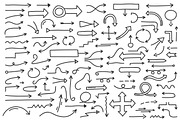 Hand Drawn Arrows, a Graphic by PixMarket (Thumbnail 2 of 4)