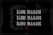 Sauronking + Decorative bonus, a Blackletter Font by dansdesign (Thumbnail 4 of 7)